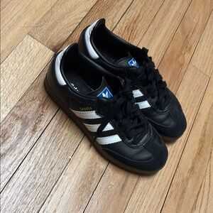 Adidas Samba Black and White Trainers